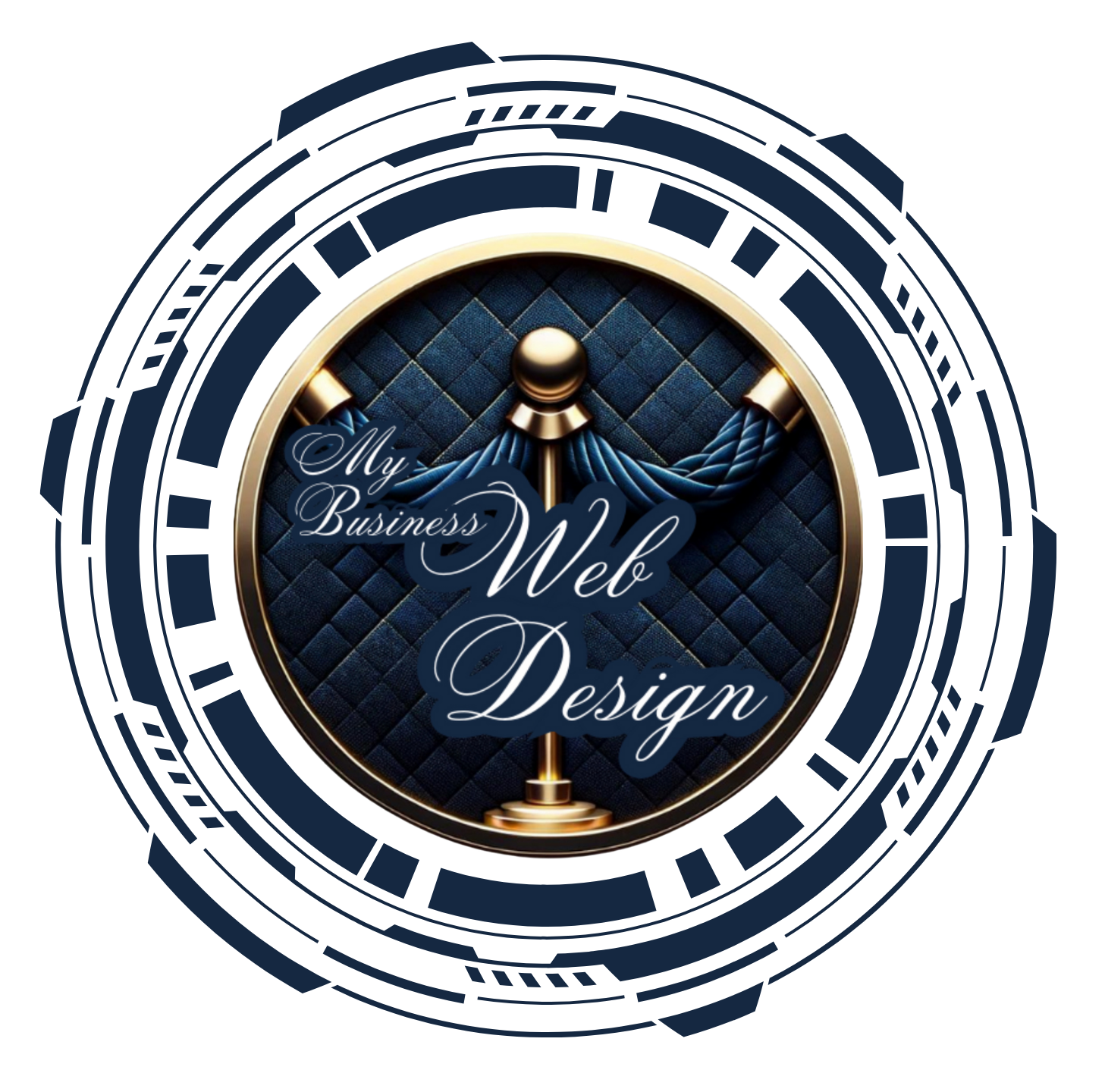 MBWD Logo with futuristic border