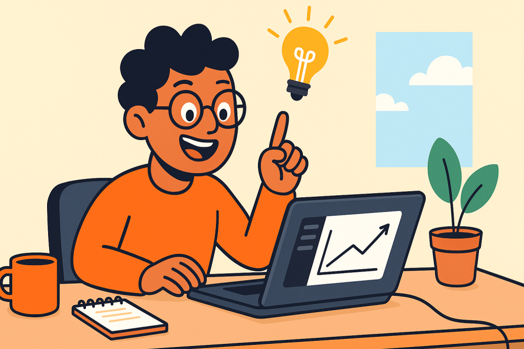 Small Business Owner Working on Website Hosting