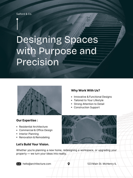 Architecture Website Landing Page